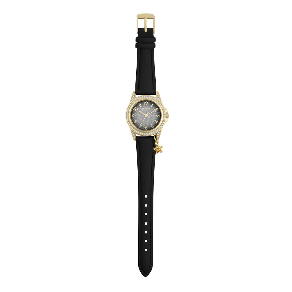 Tikkers Black Star Watch, Necklace and Purse Gift Set Watch and Jewellery Set Tikkers   